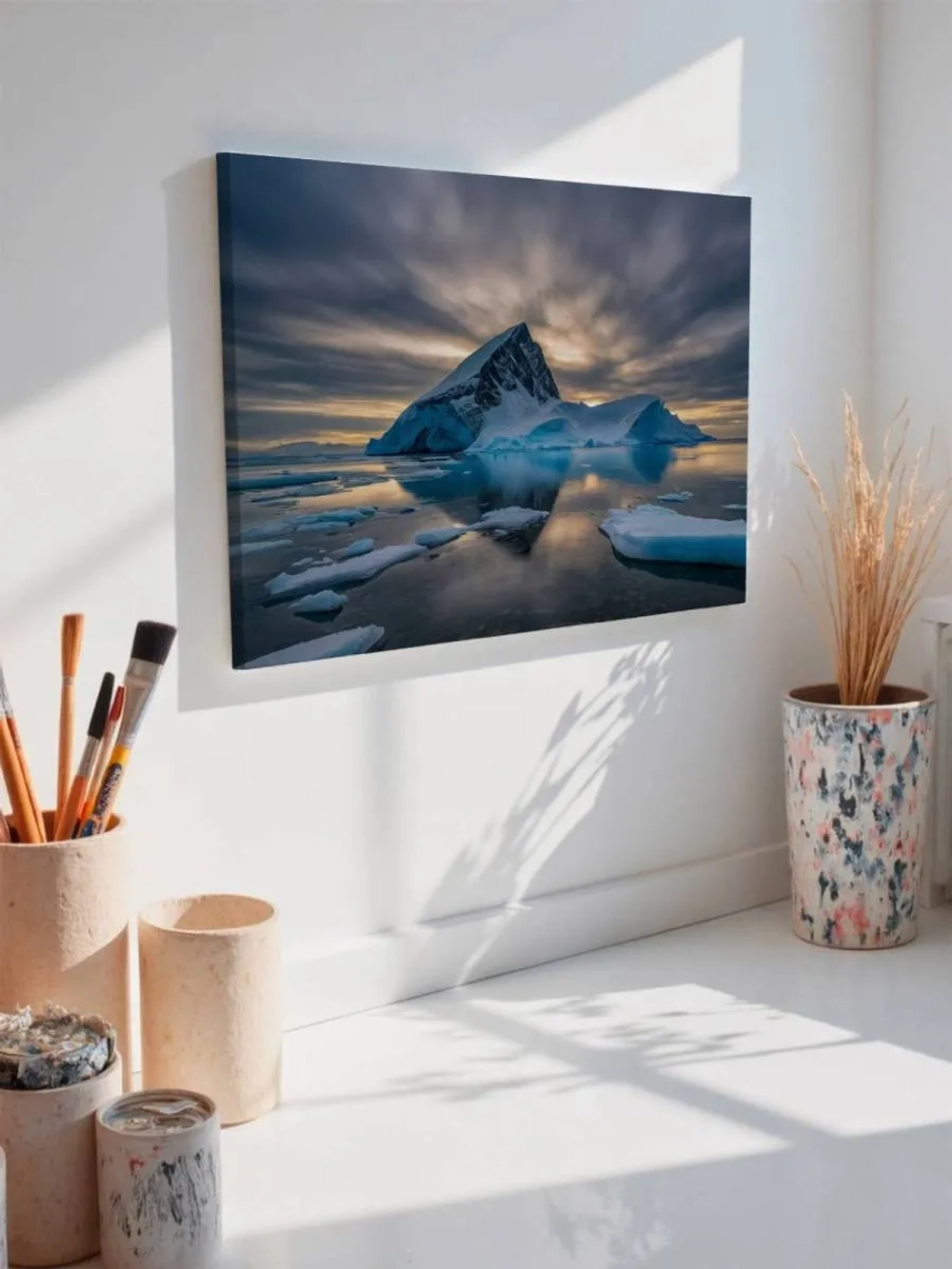 Картина на стену 40 X 50 Ледник