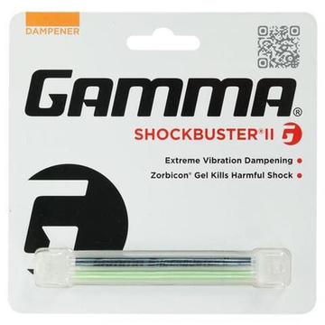 Виброгаситель теннисный Gamma Shockbuster II 1P - green/black