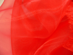 Ткань Органза красная арт. 122059