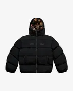 Пуховик Issaya Unity Puffer 2.0 crumpled черный
