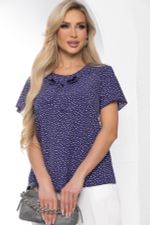 Блуза "Сицилия" (джинс) Б8063 LT Collection (Акция)