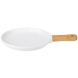 ТАРЕЛКА LEFARD "NATIVE" С ДЕРЕВ. РУЧКОЙ 30,5*20*2,2 СМ (КОР=24ШТ.)