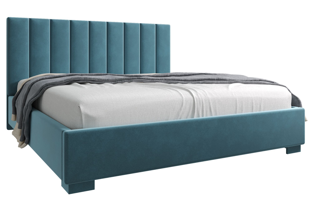 Кровать двуспальная, 180х200 Беатрис зеленый