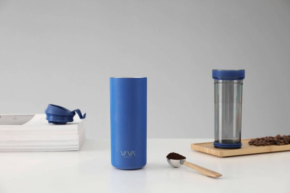 Термокружка 0.46л Viva Scandinavia Anytime синяя