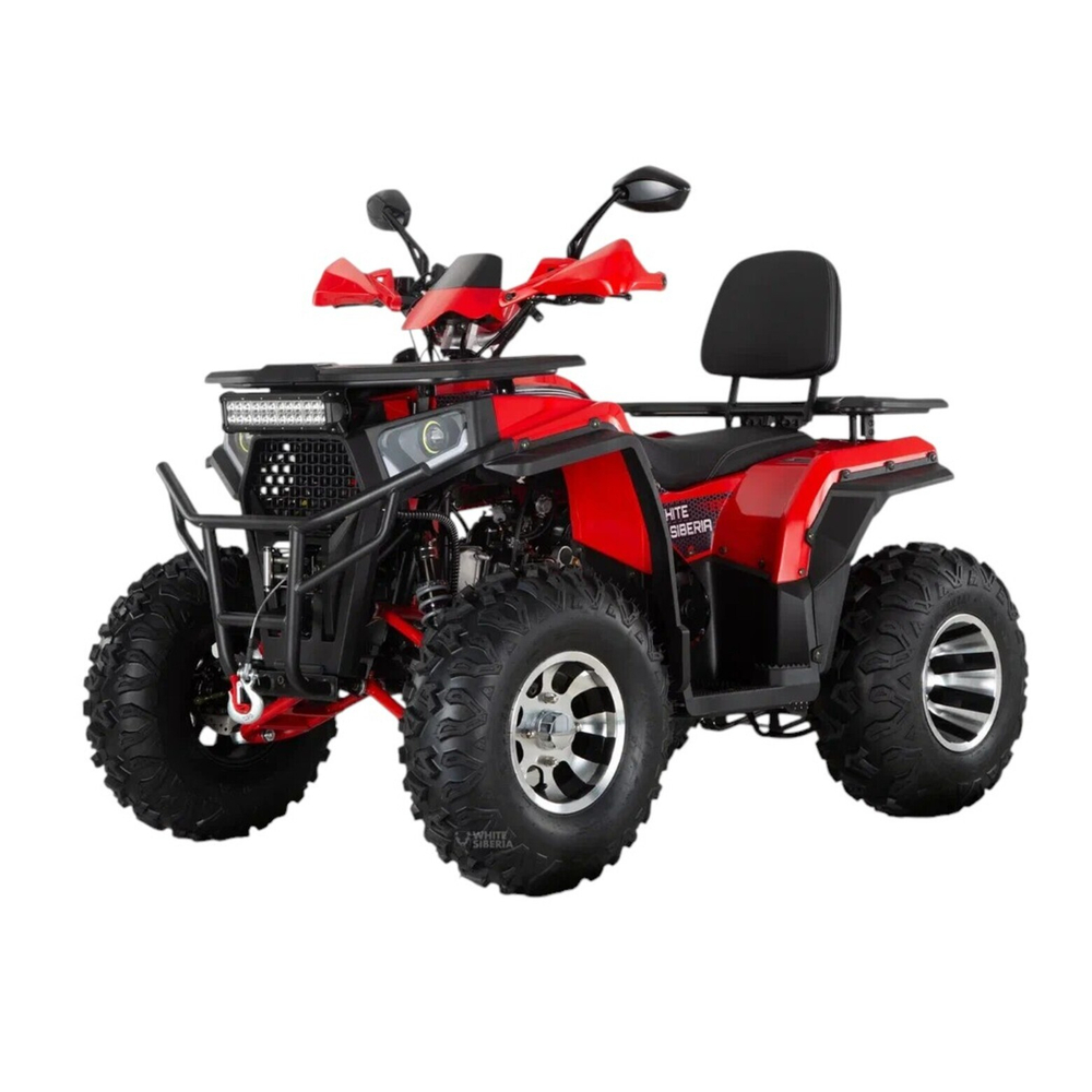 Бензиновый квадроцикл WHITE SIBERIA BARS 200CC PRO (красный)
