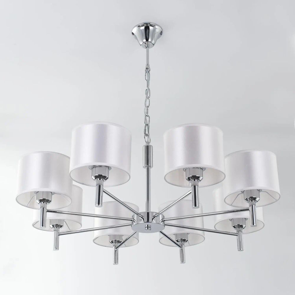 Citilux Аврора CL463180 Люстра с белыми абажурами