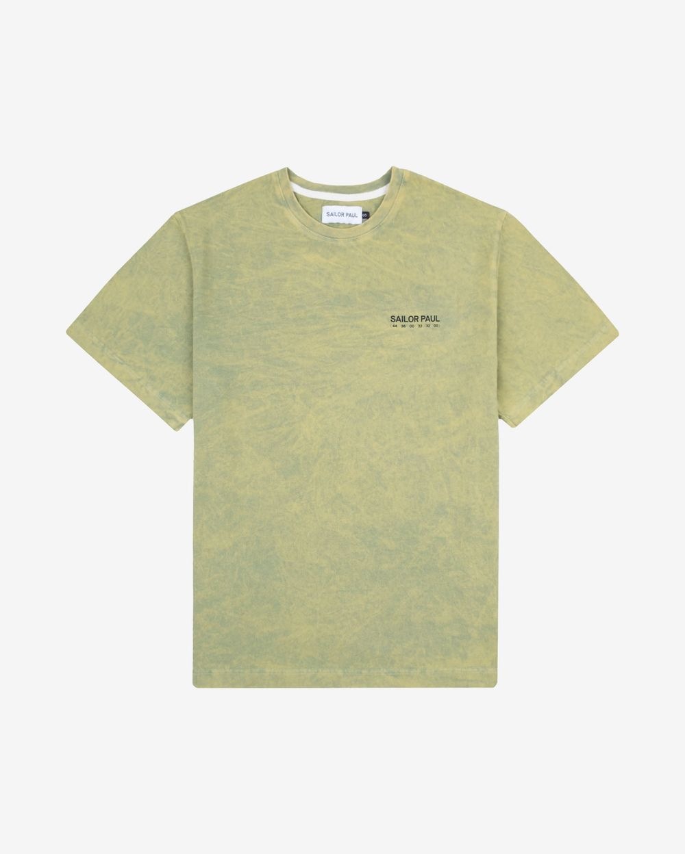 Футболка Sailor Paul Acid Wash Text Logo Green