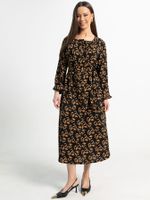 Платье Аура с поясом (черное) П15121-10М LT Collection