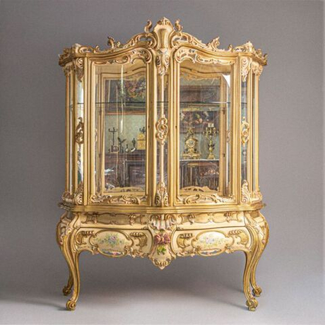 Винтаж: Витрина в стиле венецианского барокко