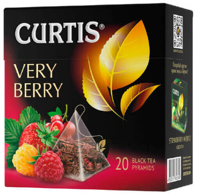 Чай в пирамидках Curtis Very Berry 20 шт