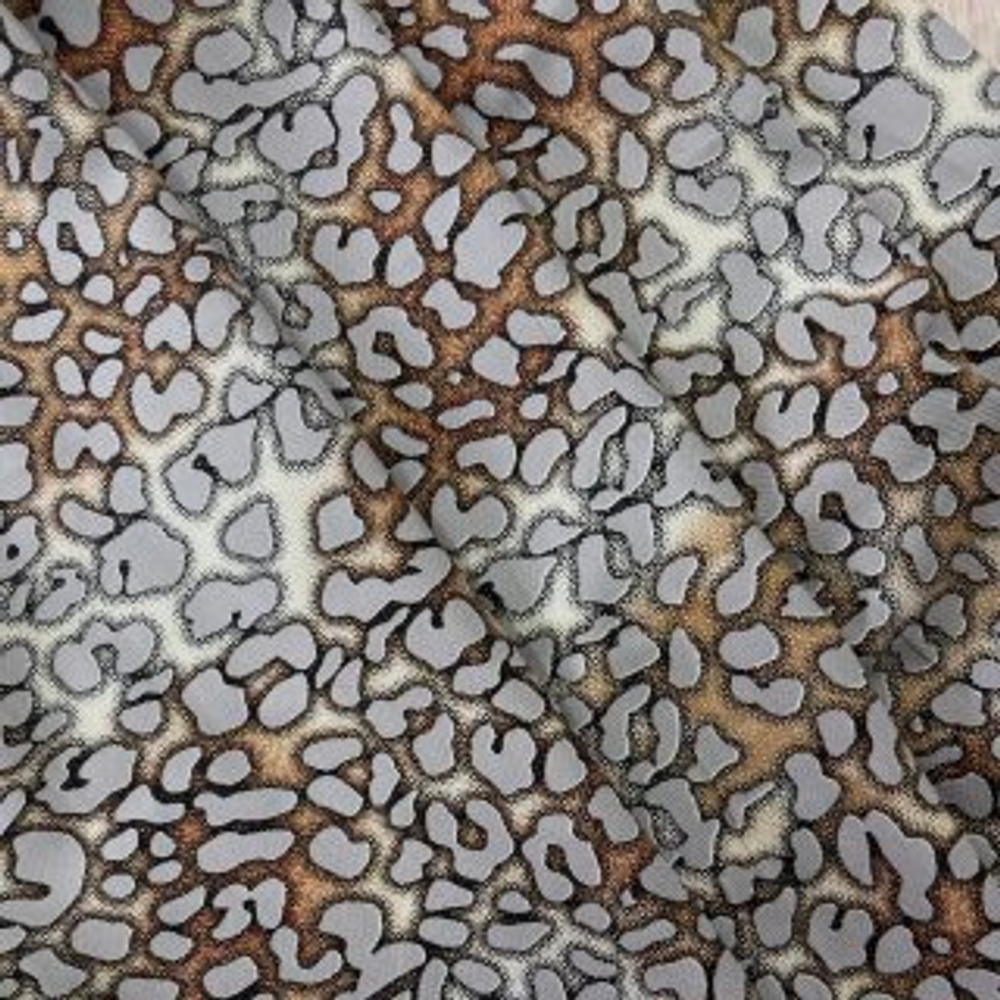Ткань Вискоза Штапель с объемным рисунком