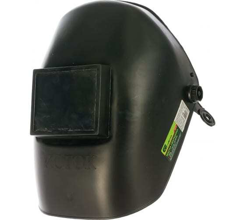 МАСКА СВАРЩИКА СИБРТЕХ ПЛАСТИК СТЕКЛО 110Х90 С4 DIN 10 89116