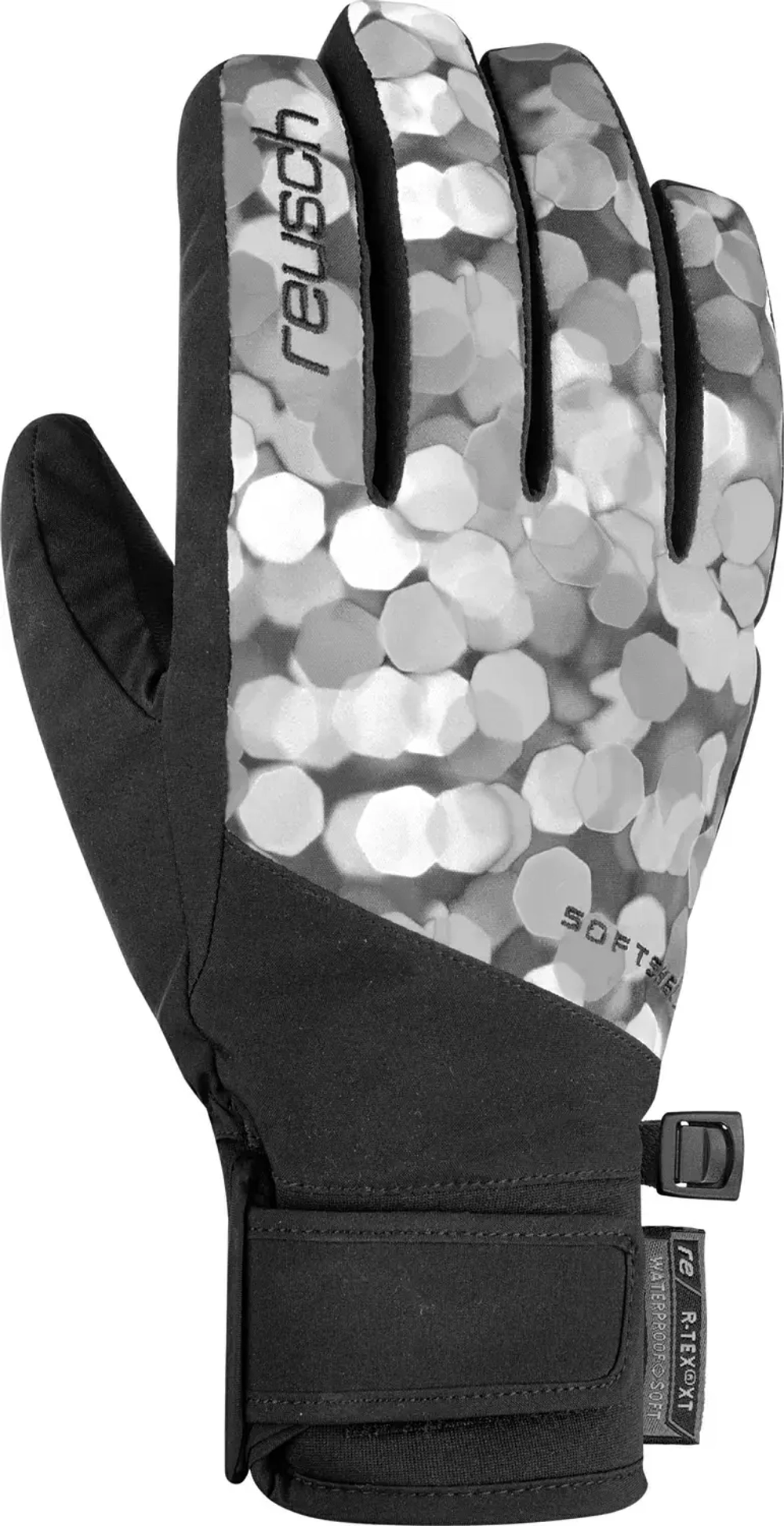 Перчатки горнолыжные REUSCH Britney R-Tex XT Black/Multi Grey (inch (дюйм):6,5)