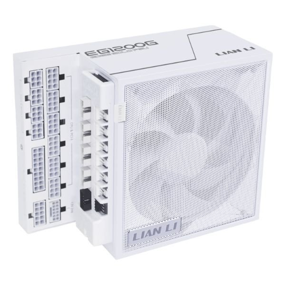 Блок питания Lian Li 1000W, EG1000G, Full Modular, 80+ GOLD, КПД 91.2%, Белый, G9P.EG1000G.WH00.EU