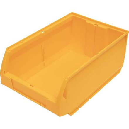 Ящик Gigant 350x230x150 ПП желтый 32077