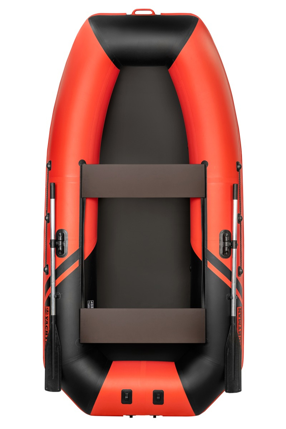 YACHTMAN-300 М (Яхтман) красный-черный (лодка ПВХ с усилением)