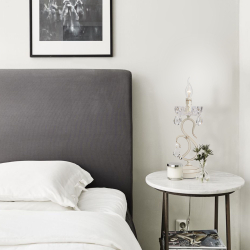 Настольная лампа 12205/1T белый