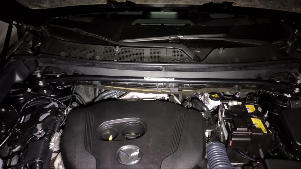 Распорка передних стоек (цельная) Mazda CX-9 (TC) (ПОД ЗАКАЗ)
