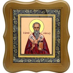 Феодор Александрийский, архиепископ, священномученик. Икона на холсте.