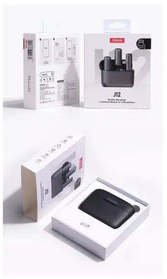 Микрофон для мобильного устройства Ulanzi J12 (Lightning), черный