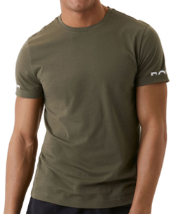 Мужская теннисная футболка Björn Borg Borg Breeze T-Shirt - ivy green