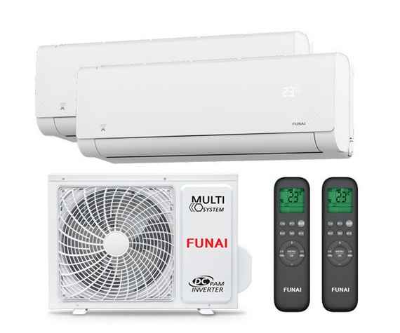 Мульти сплит-система Funai 2 x RAM-I-SG25HP.W03 / RAM-I-2OK55HP.01/U