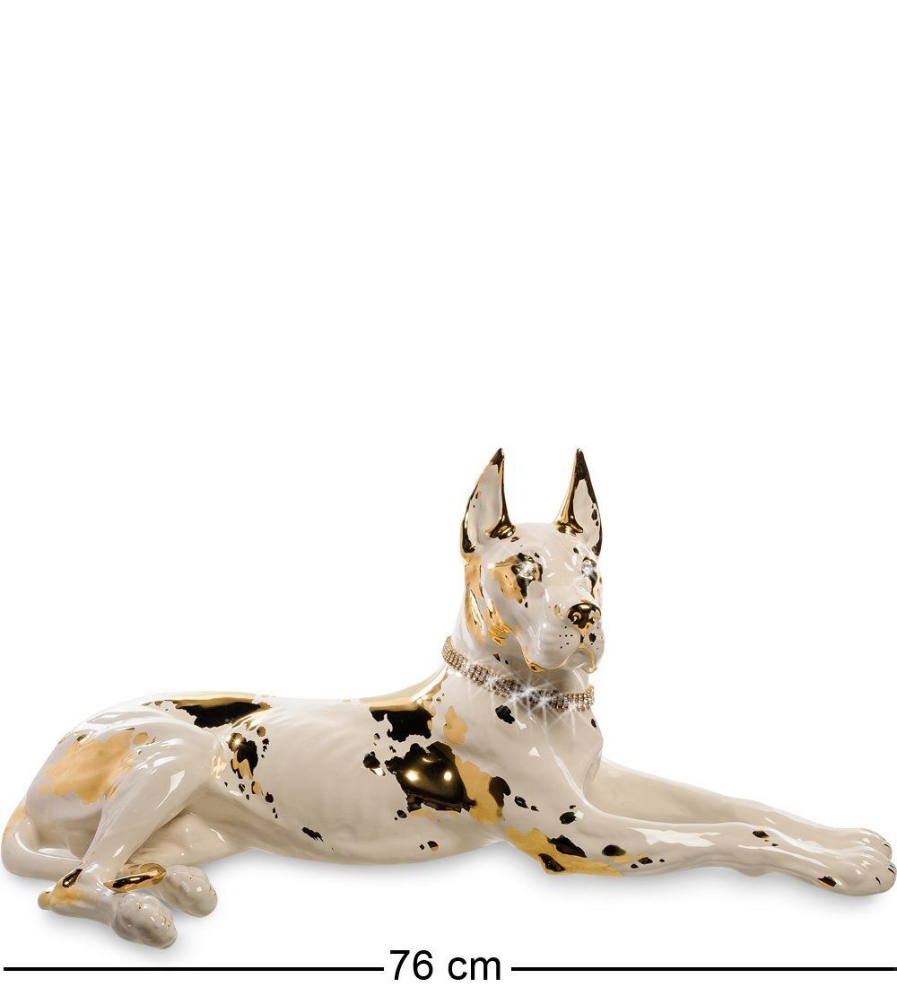 AHURA- 28 Фигура «Немецкий дог» с кристаллами Сваровски