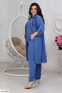 Костюм тройка FK-4497 Фабрика Моды