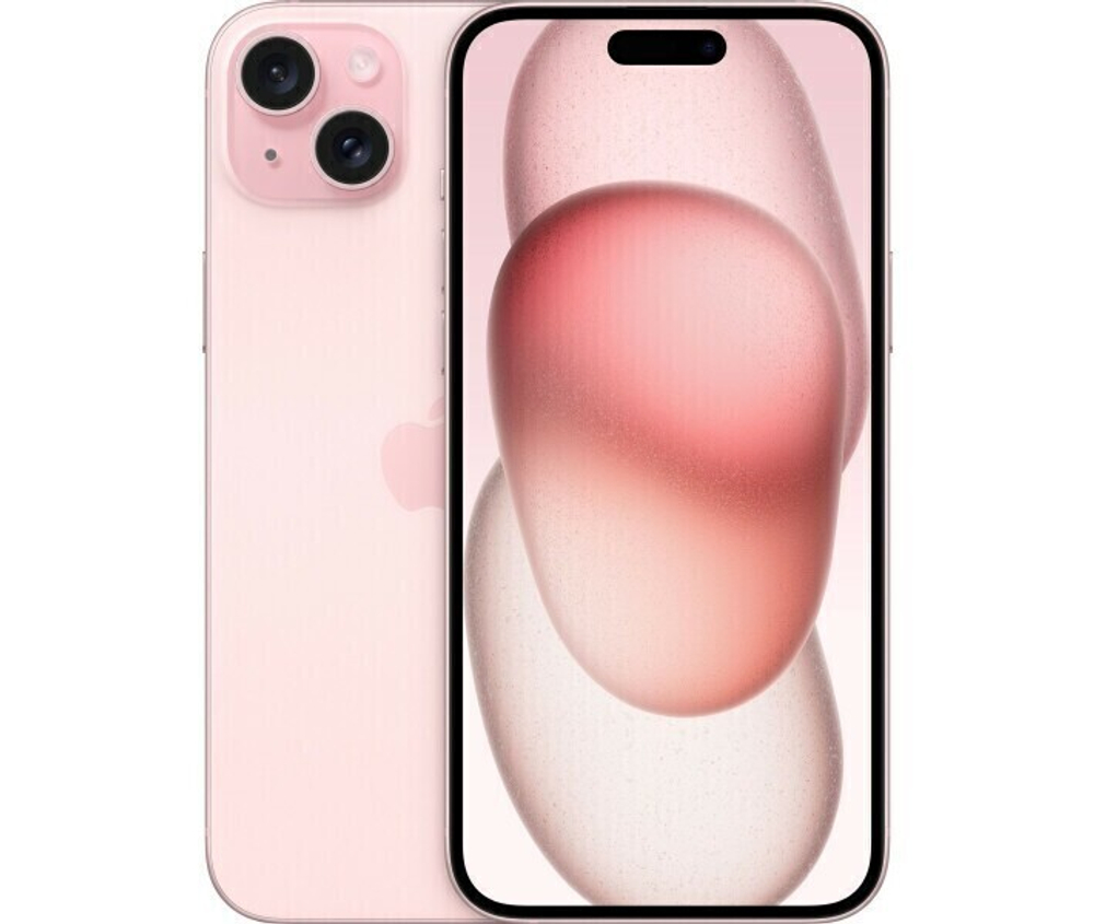 Смартфон Apple iPhone 15 Plus 128 ГБ, Dual: nano SIM + eSIM, розовый