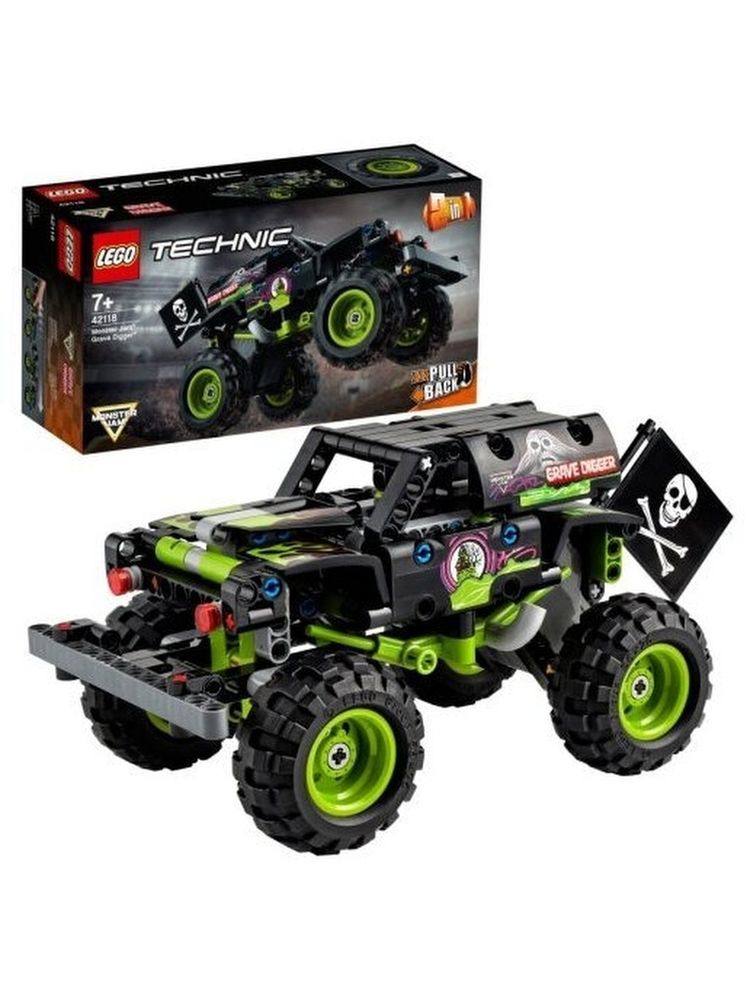 Конструктор LEGO Technic 42118 Monster Jam Grave Digger