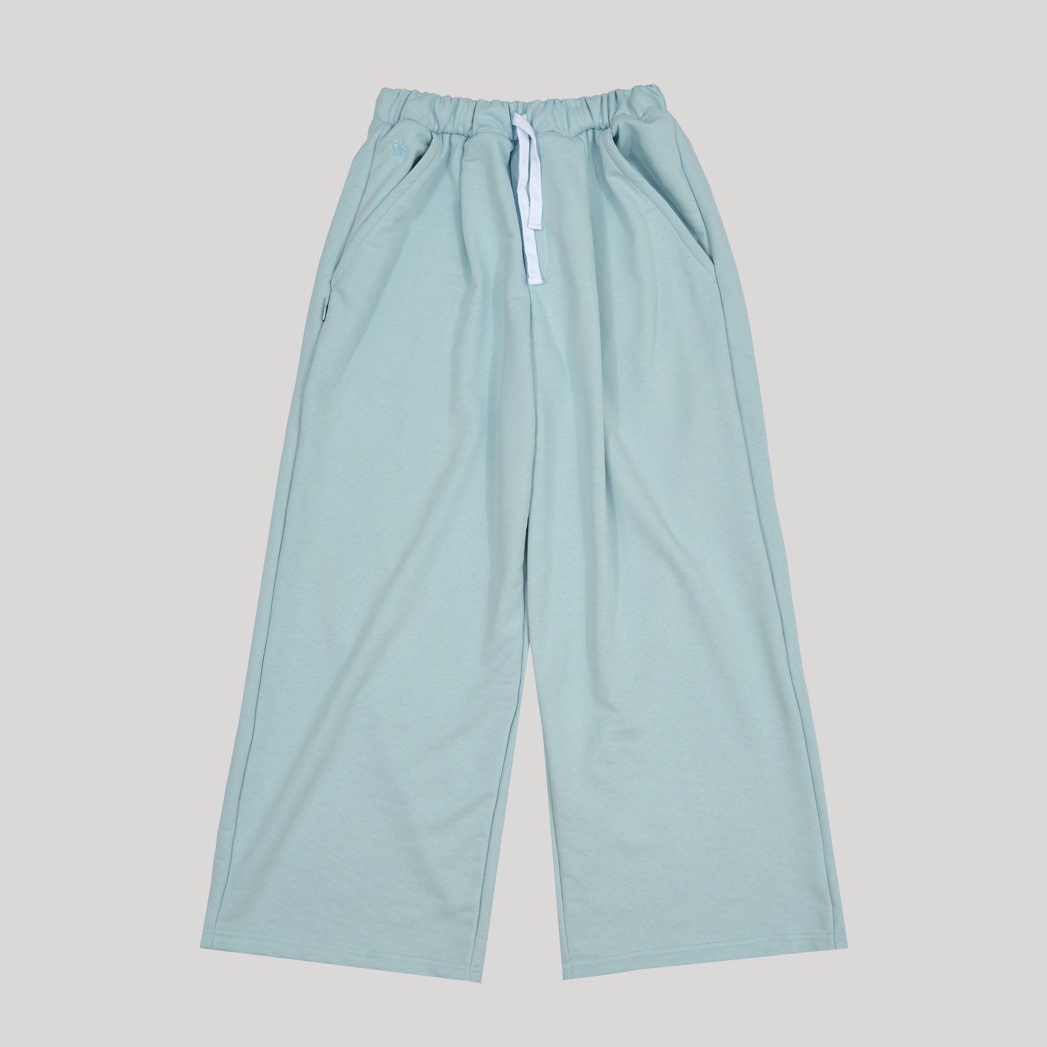 Baggy Trousers LOGO Illusion Blue