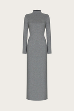 ПЛАТЬЕ-ФУТЛЯР ИЗ ВИСКОЗНОГО ТРИКОТАЖА