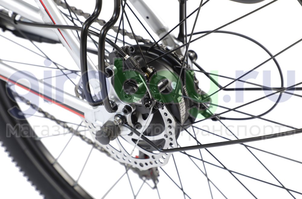 Электровелосипед WHITE SIBERIA CAMRY LIGHT 36V/11A 500W Snegir (Синий) фото 19 фото №20