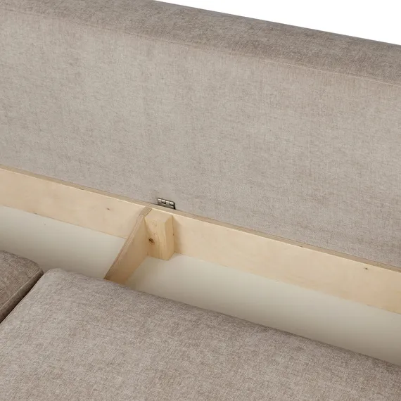 Диван раскладной Colston 230 см, серо-бежевый