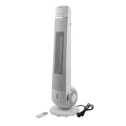 Тепловентилятор электрический поворотный(220V,2200W,S обогрева 22м?,защита от перегрева+пульт ДУ) FORCEKRAFT FK-FH20