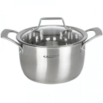 Кастрюля из нержавеющей стали 2,4л «Агата» Катунь