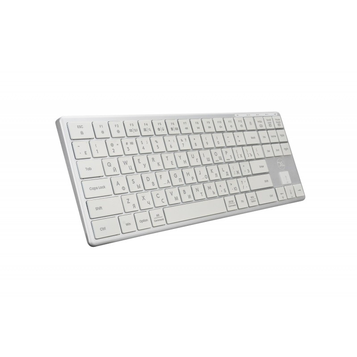 Беспроводная ультратонкая клавиатура xGhost Blade TKL, 89 клавиш, ножничные переключатели, White Silver (XG-BLADE-TKL-WS)