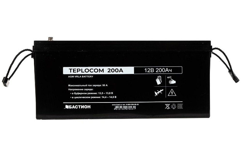 Аккумулятор  Бастион TEPLOCOM 200Ач