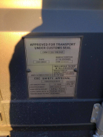 Контейнер 20 футов № XHCU2793953