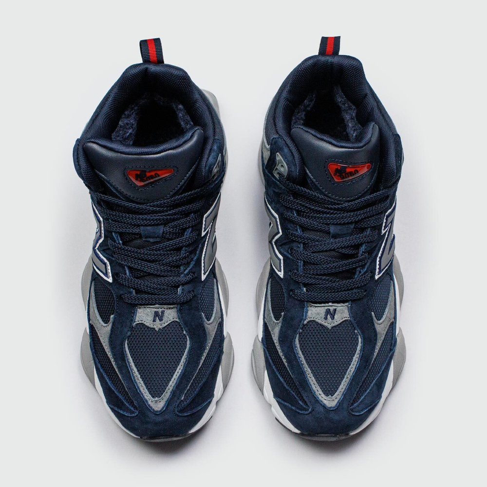 Кроссовки New Balance 9060 Mid Blue with Fur