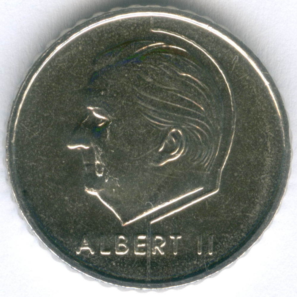50 франков 2000 год. Бельгия (BELGIE). Чемпионат Европы по футболу. Никель AU
