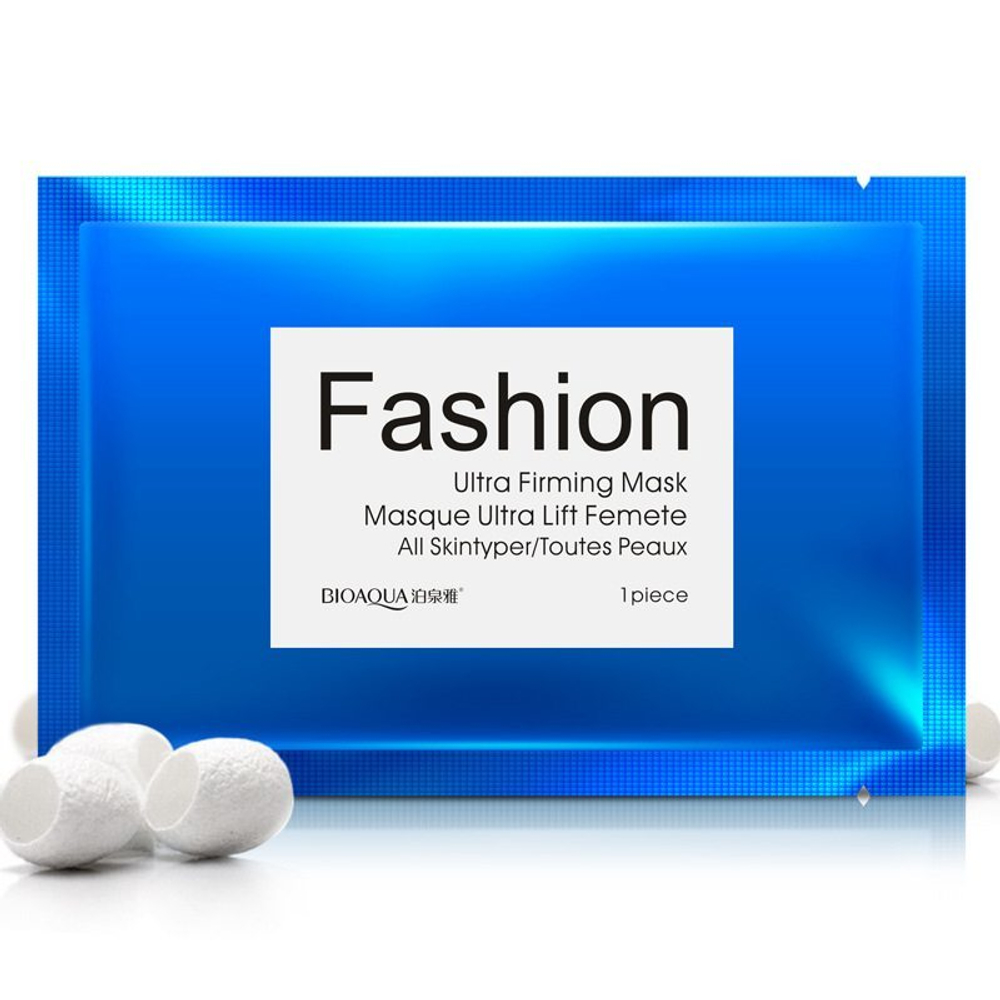 Маска для лица BioAqua Fashion тканевая, питательная, 30 гр