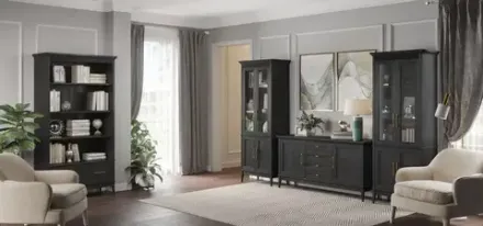 Bergen гостиная dark