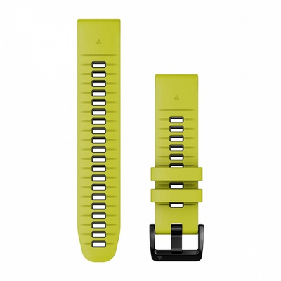 Ремешок Garmin QuickFit 22 мм (силикон) зелено-черный, 010-13280-03