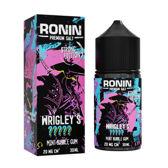 Жидкость RONIN PREMIUM 2% STRONG Salt 30 ml Wrigleys ????? - Сладкая жвачка в сочетании с мятой