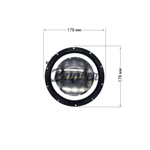 Диодные фары Лада Нива (15 Led + круг ДХО)