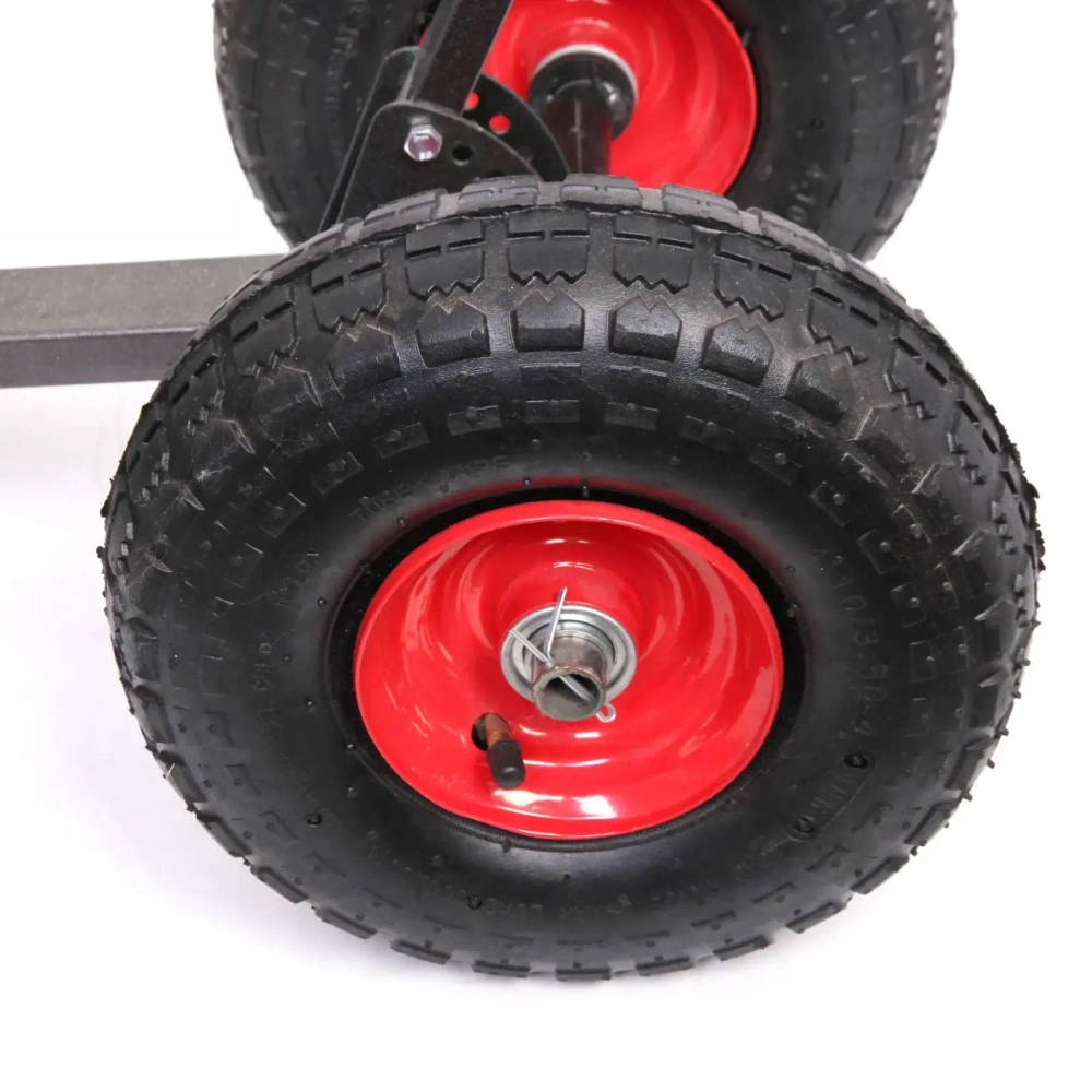 Движок для снега оцинкованный на колесах 750*430мм регул. угол наклона ручки, регул. высота ручки, большие пневматические колеса,регул. угол отвала