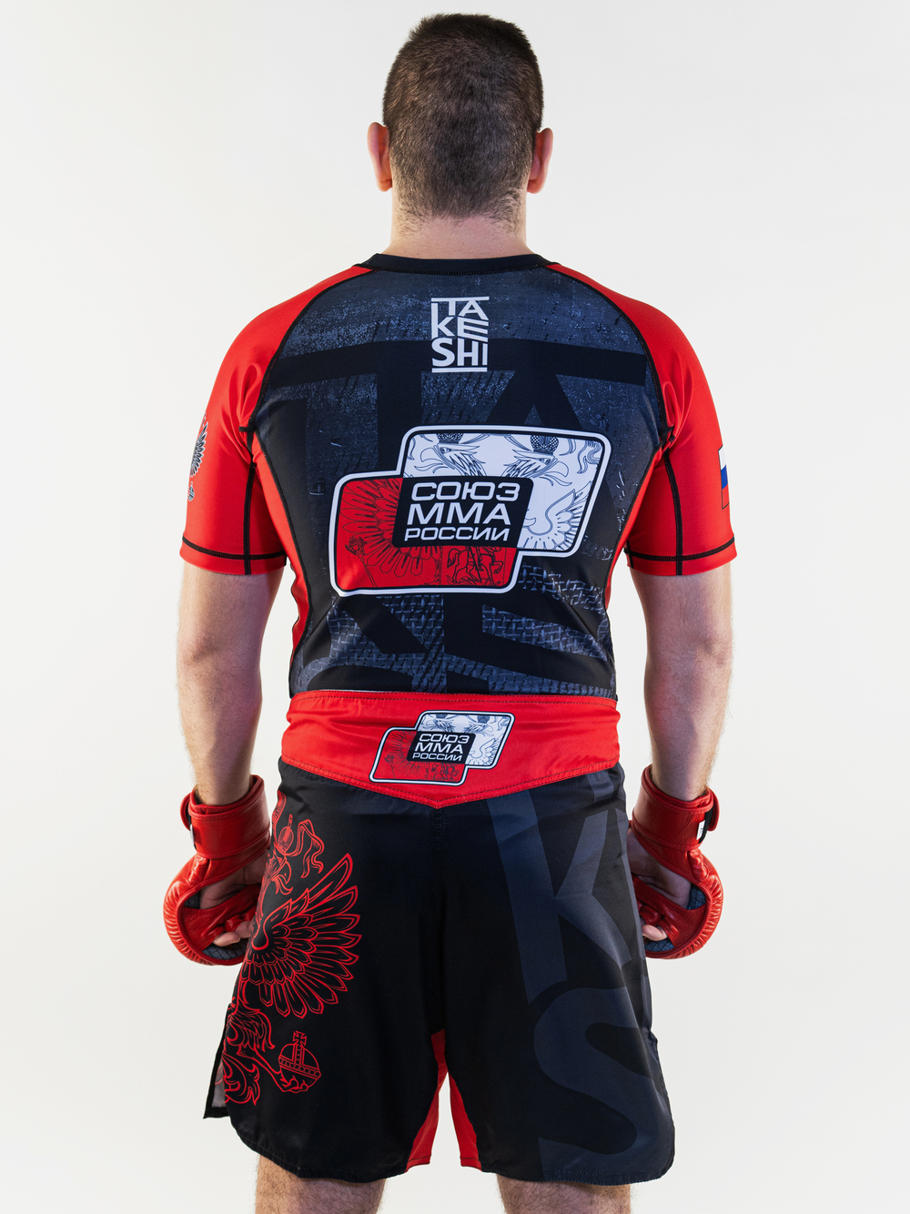 Рашгард с коротким рукавом TFG Союз  ММА Red