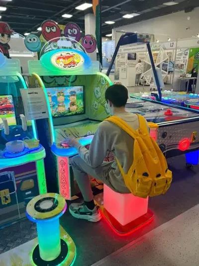 Детский игровой аппарат «Супер мяч»