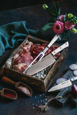 Нож кухонный Сантоку 17.5см Samura Harakiri SHR-0095W/A